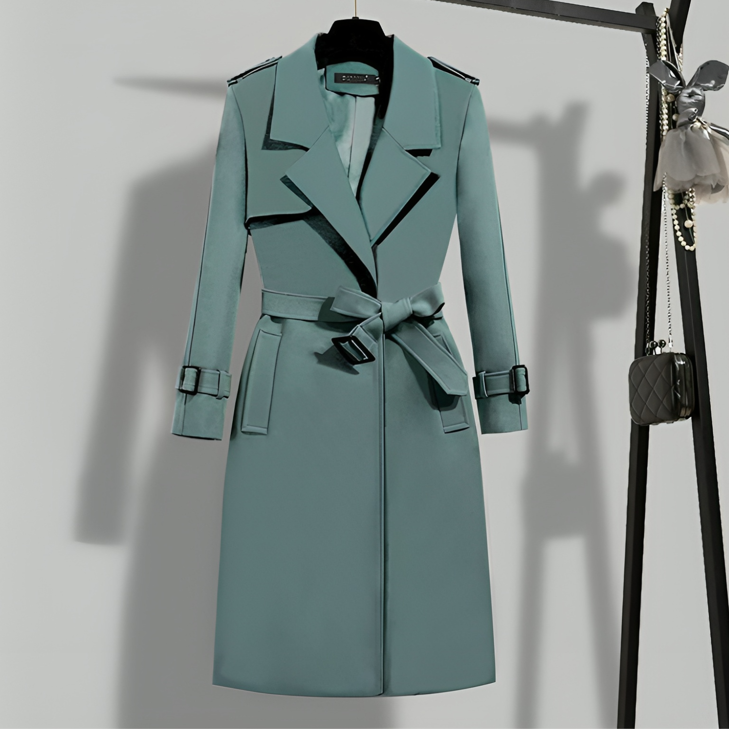 Elegant and Slimming Autumn Trench Coat for Women