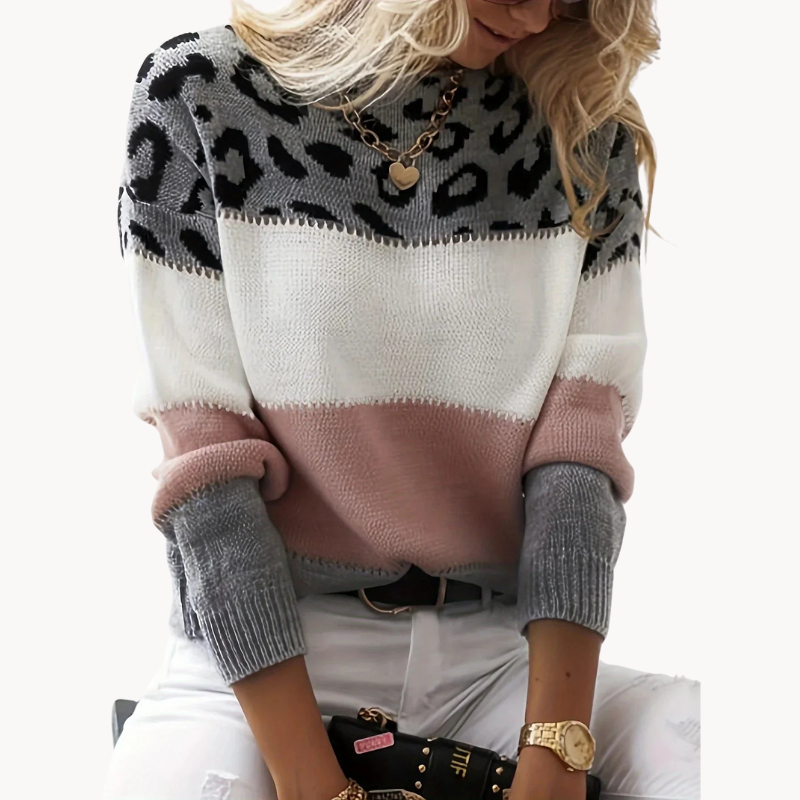 Elegant and Comfortable Women's Sweater in Blended Fabric