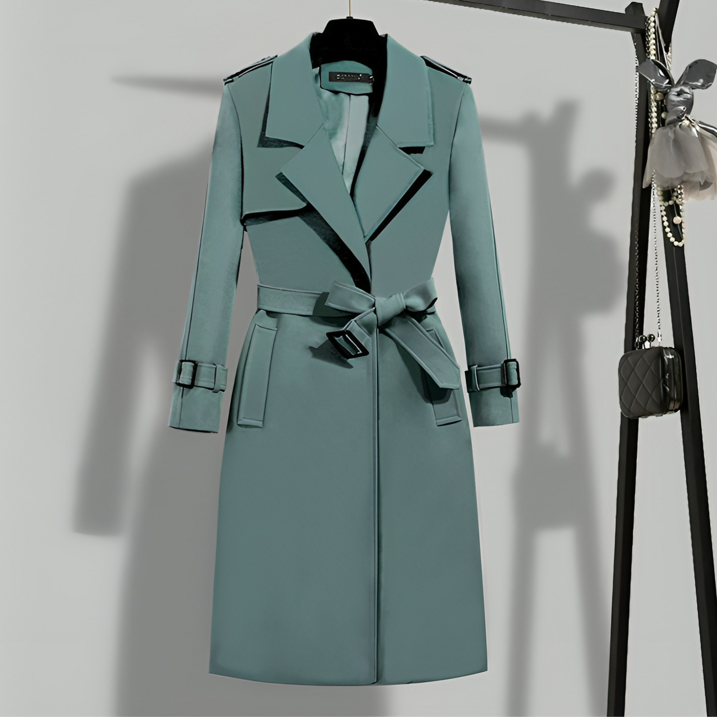 Elegant and Slimming Autumn Trench Coat for Women