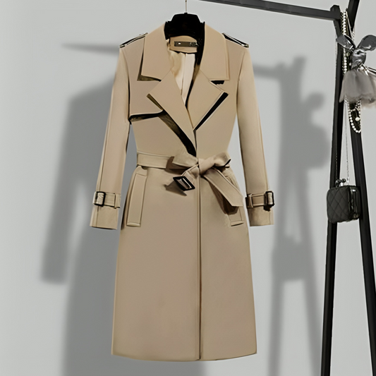 Elegant and Slimming Autumn Trench Coat for Women