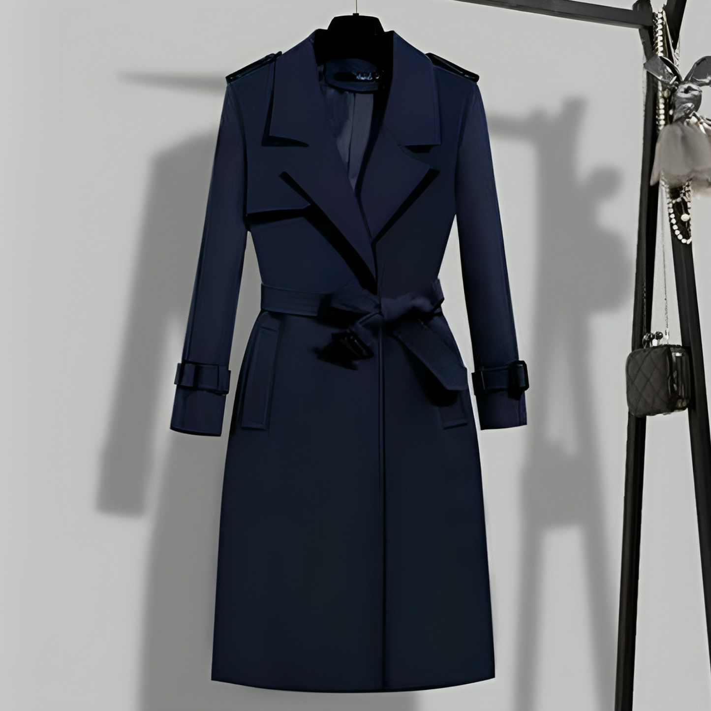 Elegant and Slimming Autumn Trench Coat for Women