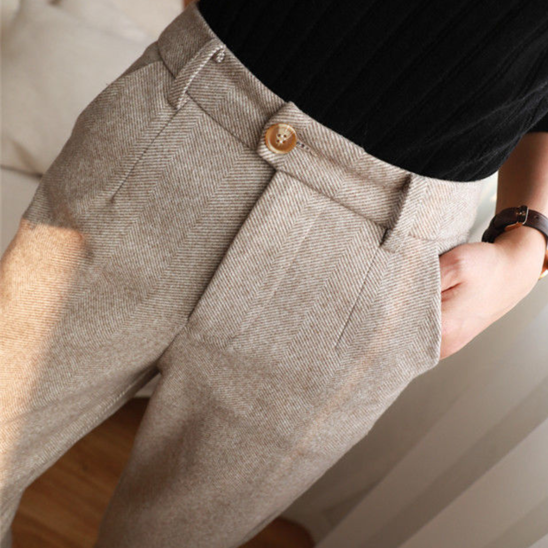 Women's Wool Trousers