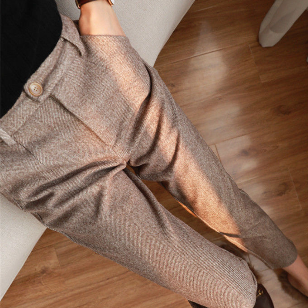 Women's Wool Trousers