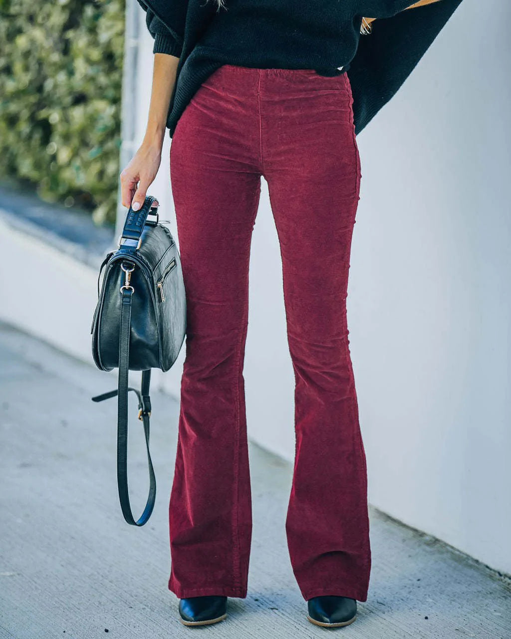 High-Waisted Women's Trousers