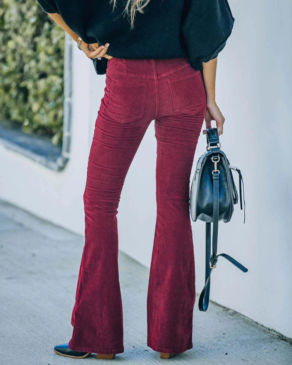 High-Waisted Women's Trousers