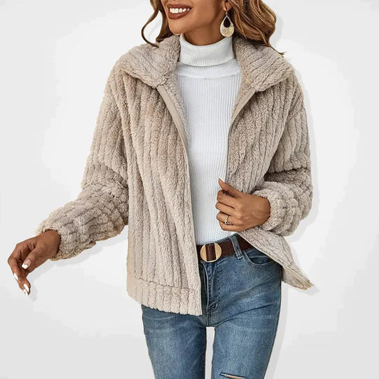 Women's Long Fleece Cardigan