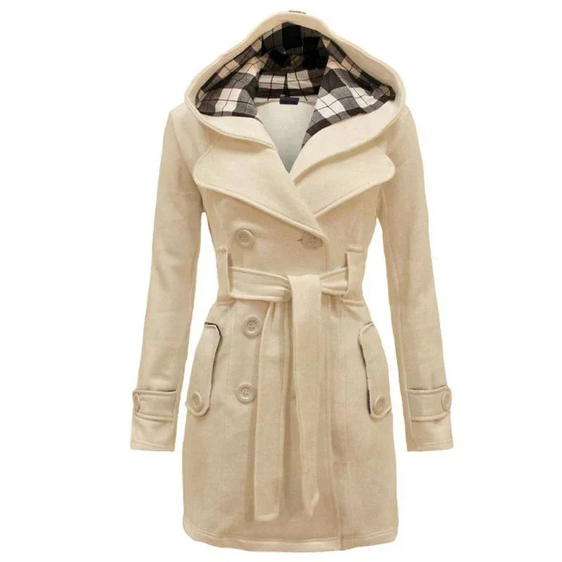 Chamely - Chic Elegance Premium Trench Coat for Her